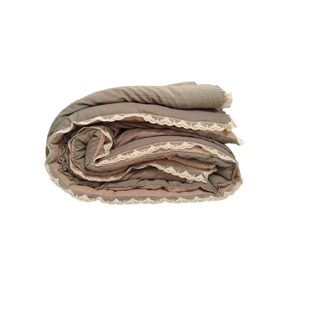 Ultra Soft Glace Cotton Tufted Comforter – Double Bed Size