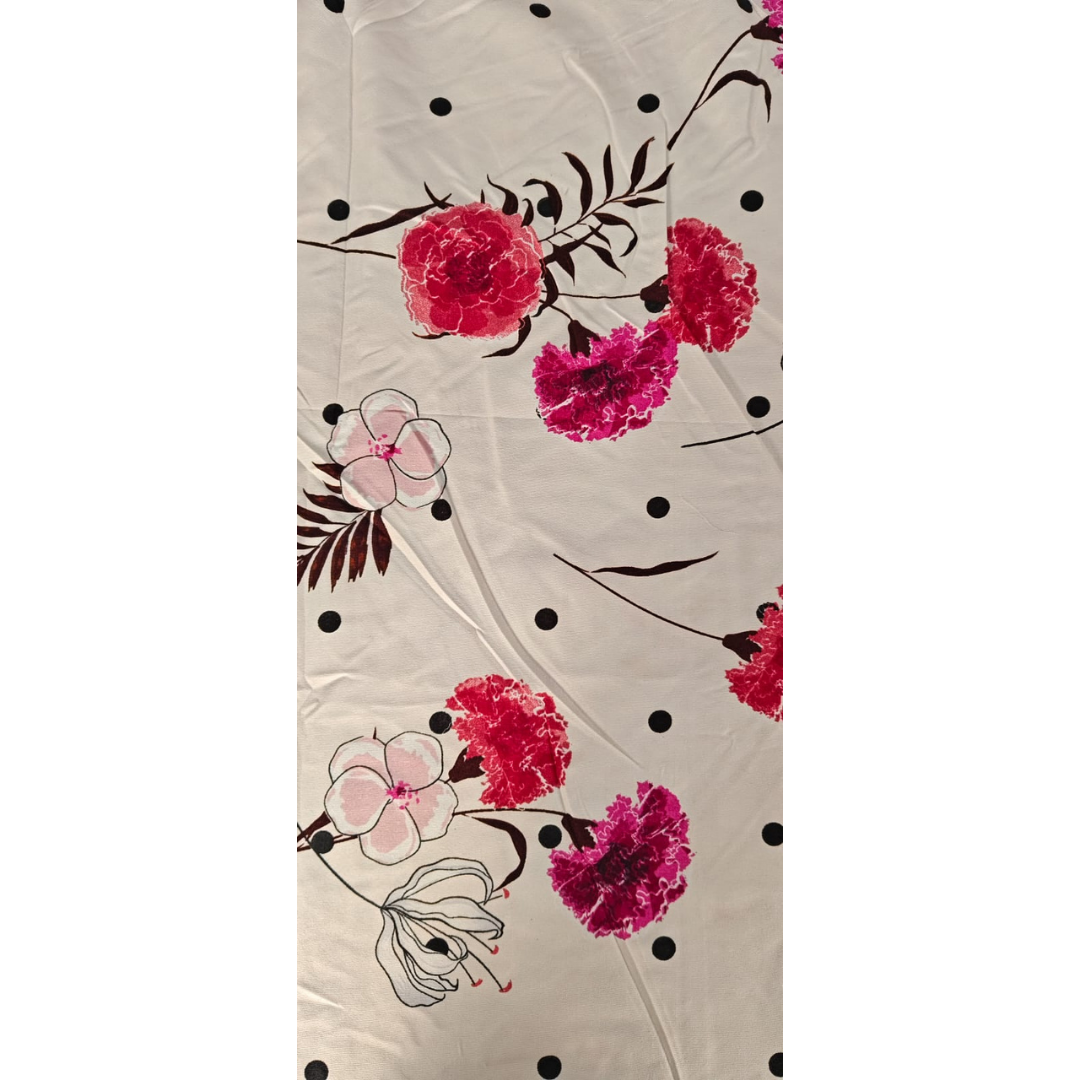 300 TC Glace Cotton Queen Size Bedding Set / Comforter Set