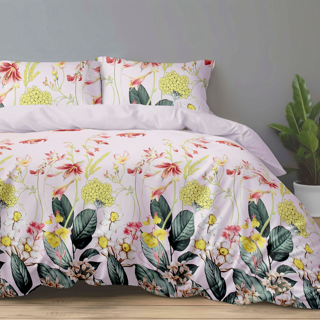 ANTONIA – OOA 300 TC King Size Bedsheet Set