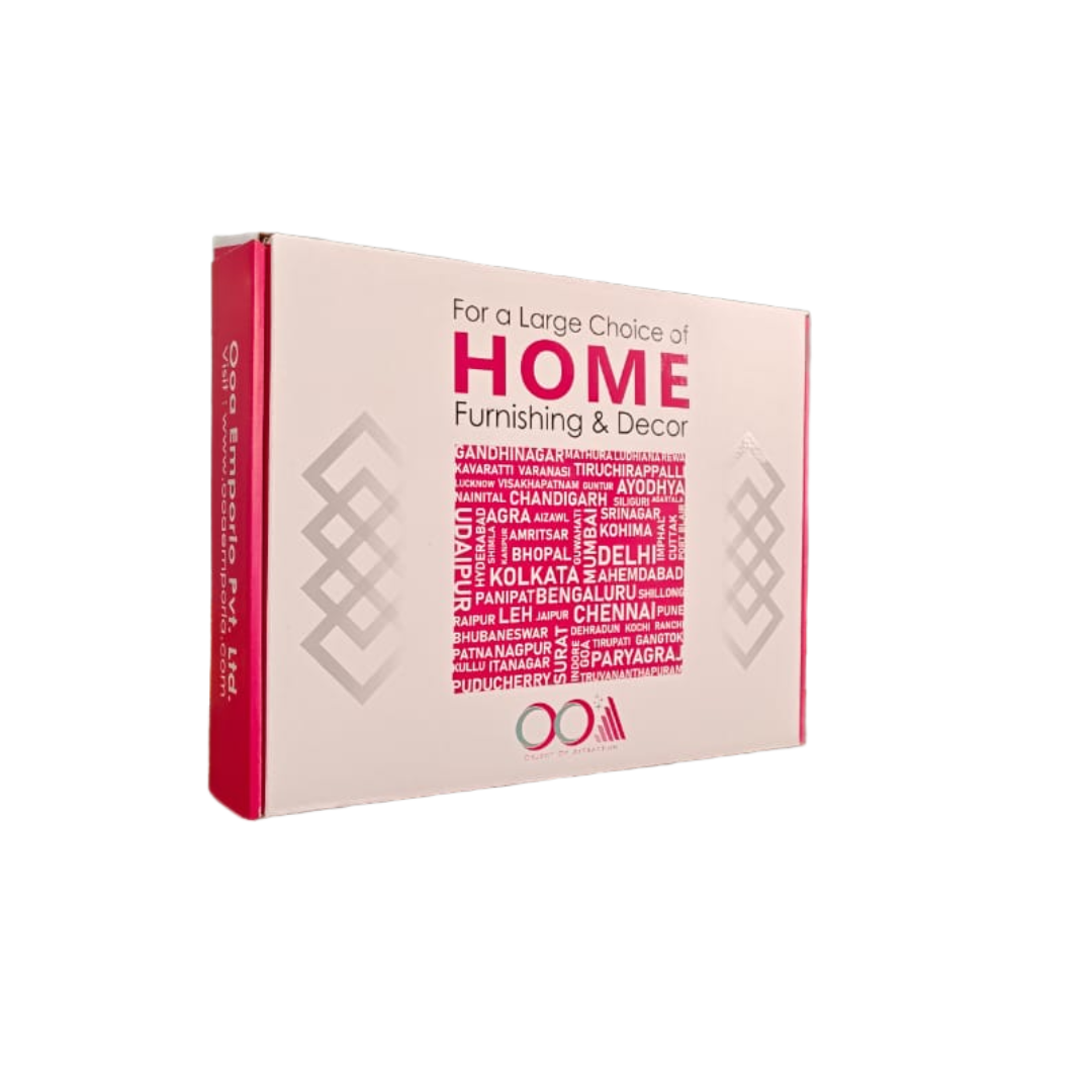 300 TC Glace Cotton Bedsheet Set – Queen Size (90 x 100 inches)